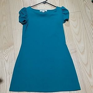 Forever 21 teal dress